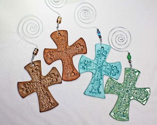 Pottery Crosses 34
