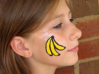 Bananas Face Painting