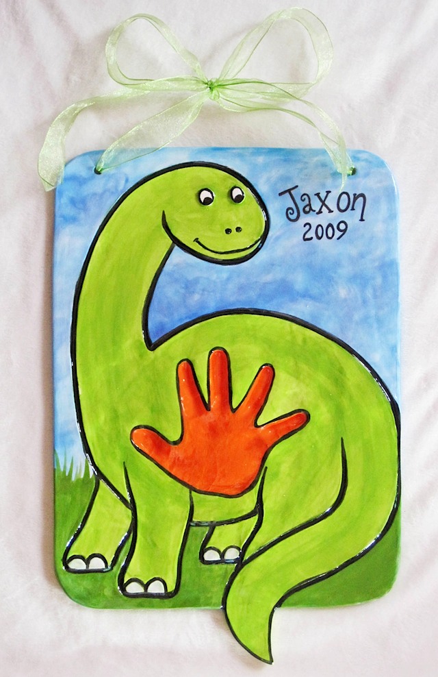 Dinosaur Hand Impression