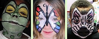 face painting index