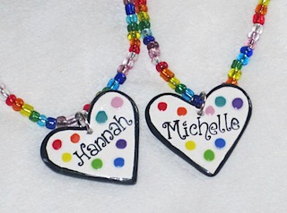 Girls Personalized Necklaces