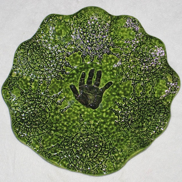 Hand Impression pattern bowl2