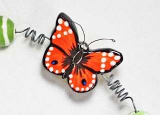 Monarch Butterfly Bead