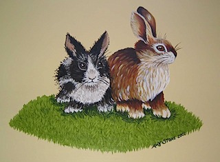 Rabbit Table Rabbits