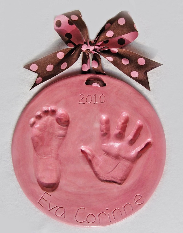 Round 2 print pink impression