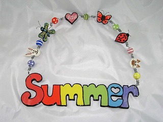 Summer Name Plate